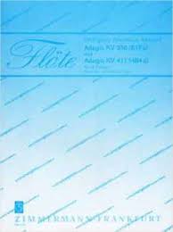 MOZART W.A. - ADAGIOS K356-411 4 FLAUTAS